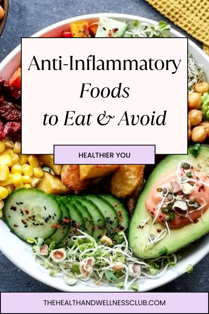 Anti-inflammatory diet