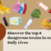 top 8 toxins in your daily lives