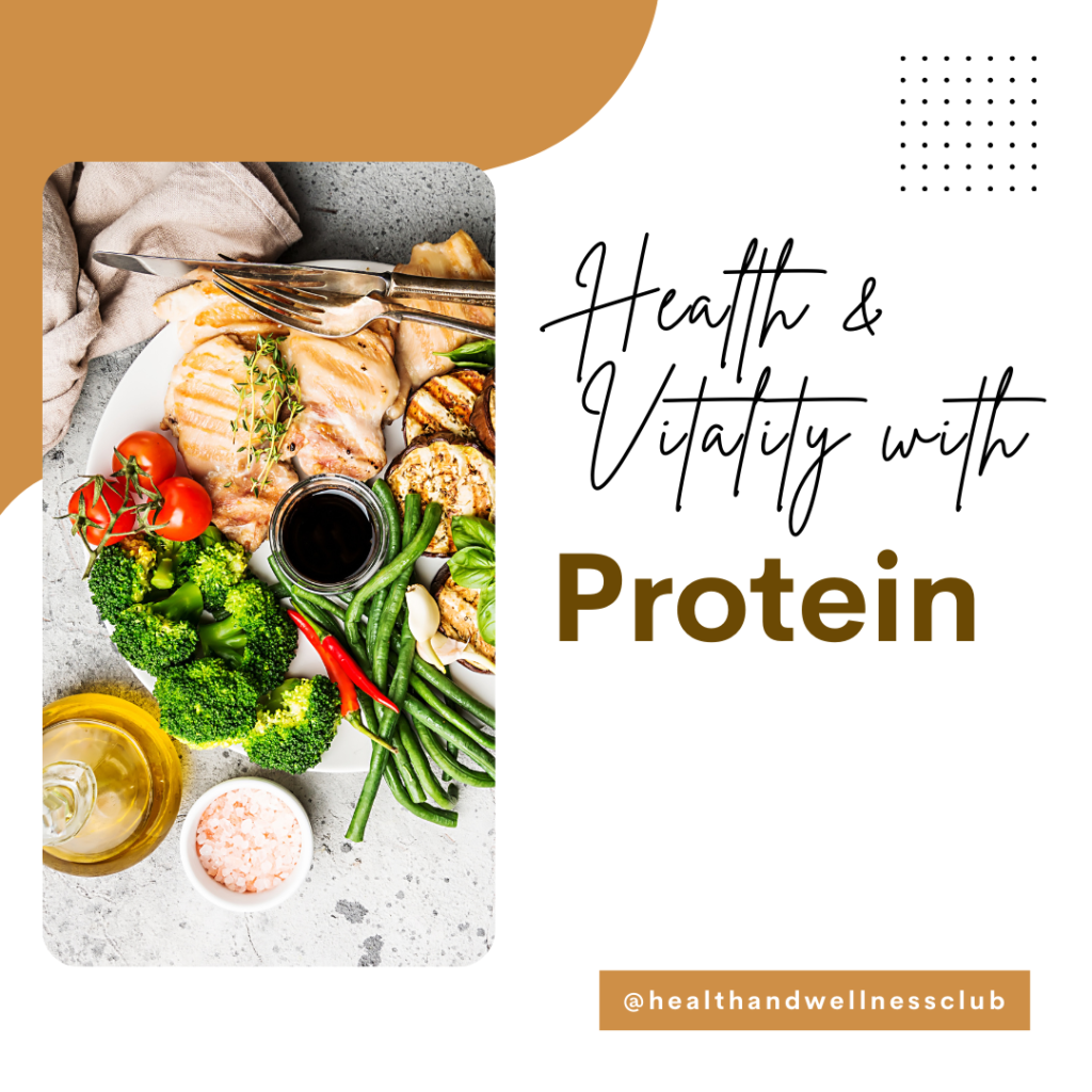 Protein for Muscle, Fat Loss and Healthy Aging