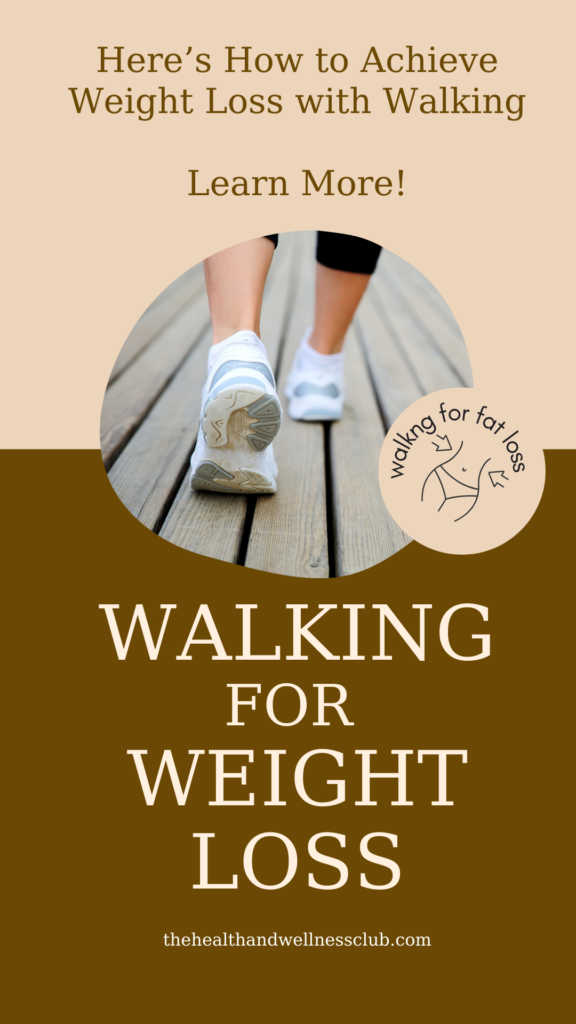 Walking for weight loss 