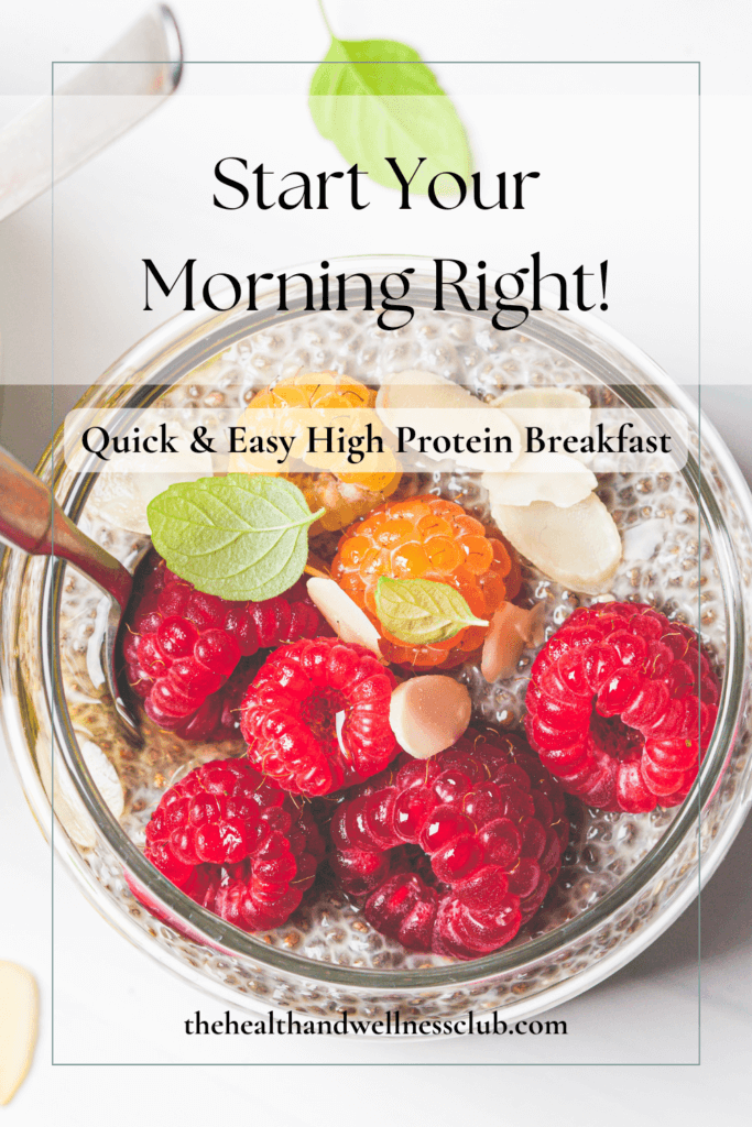 High Protein Breakfast - Chia Pudding
