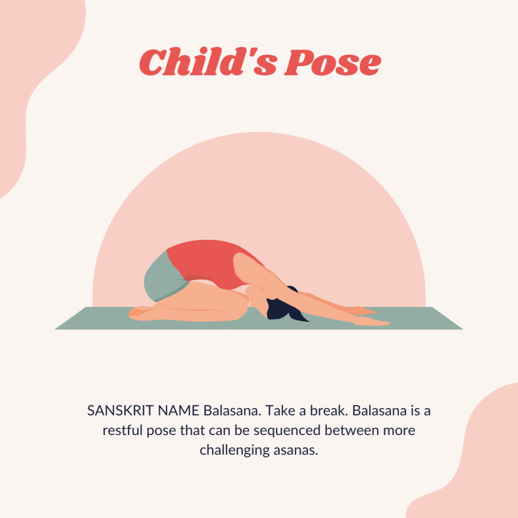 yoga for lower back pain: child's pose
