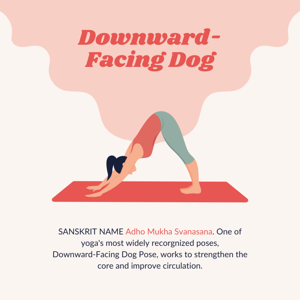 yoga for lower back pain: downward-facing dog
