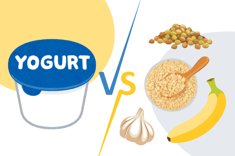 Probiotics v.s. Prebiotics (900 x 600 px)