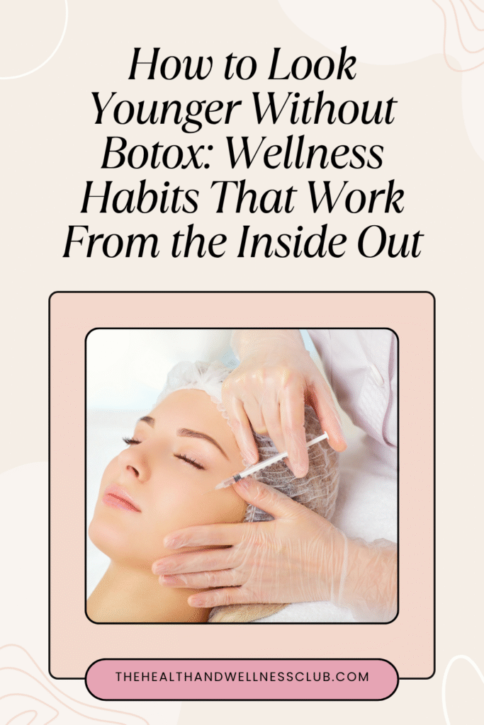 How to Look Younger Without Botox: Wellness Habits That Work From the Inside Out