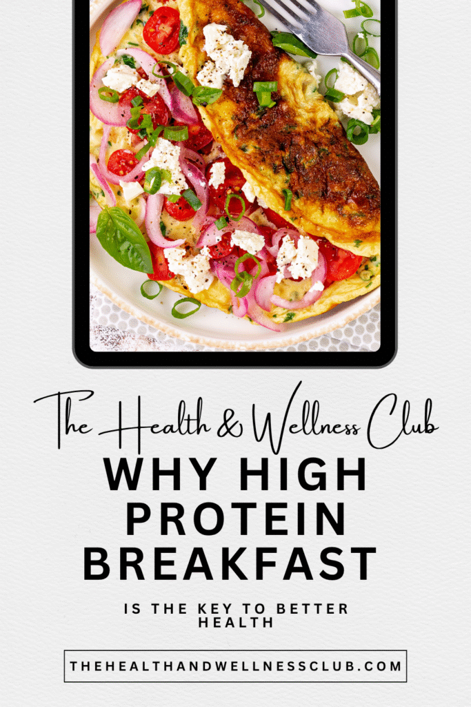 Why High Protein Breakfast is the Key to Better Health - Vegetable Omelette with Feta Cheese
