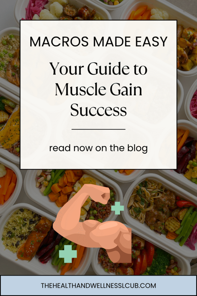 macros made easy - your guide to muscle gain success