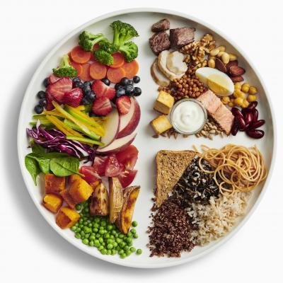 healthy plate food guide for balanced diet