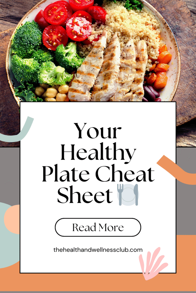 Your healthy plate cheat sheet - tips for a balanced diet